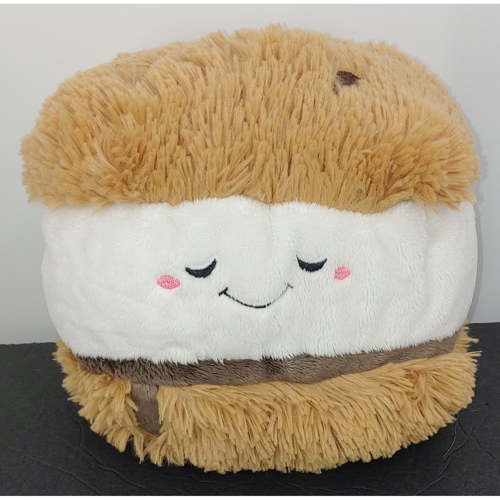 Squishables S'mores 7" Plush Graham Cracker Marshmallow Stuffed Toy